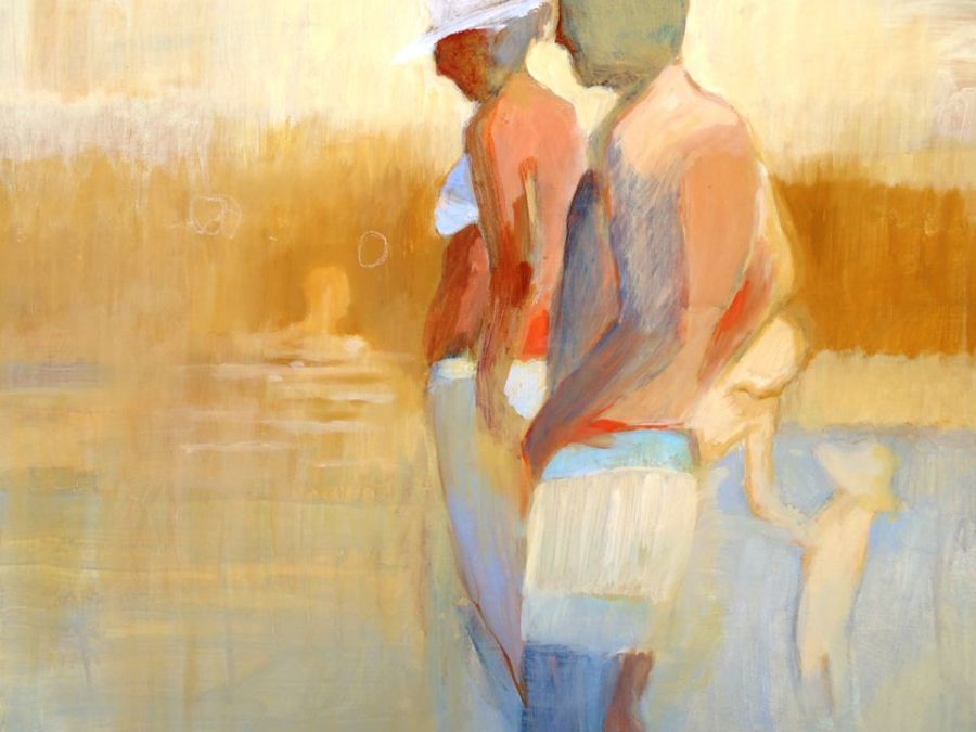 Artist Desiree Opiat-Prinsloo - Artists on Hydra Island Greece.