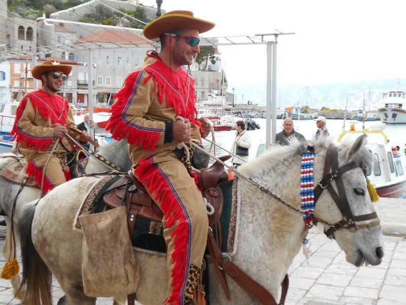 Αποκριές (Apokriés) Carnival on Hydra Island Greece 2014