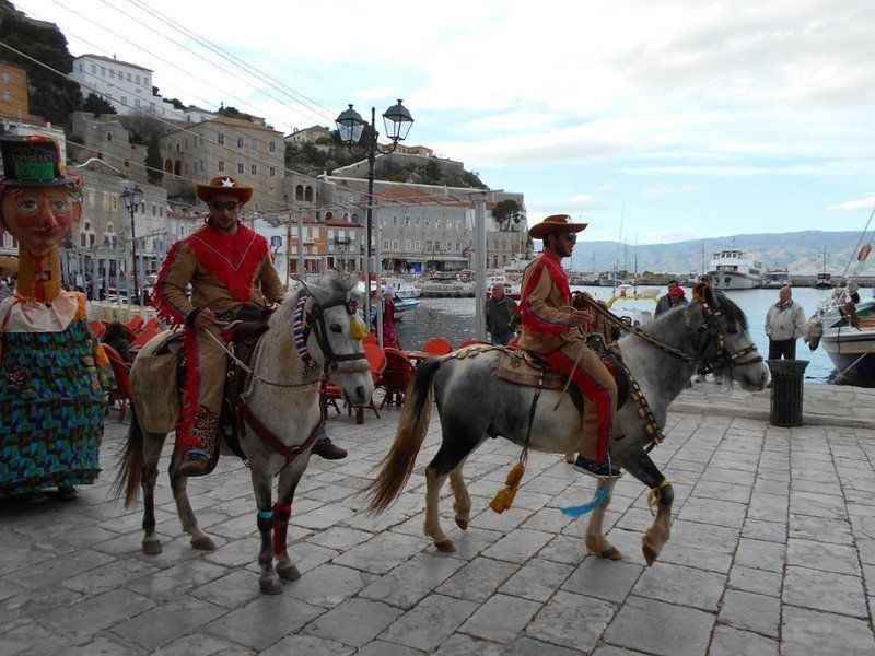 Αποκριές (Apokriés) Carnival on Hydra Island Greece 2014