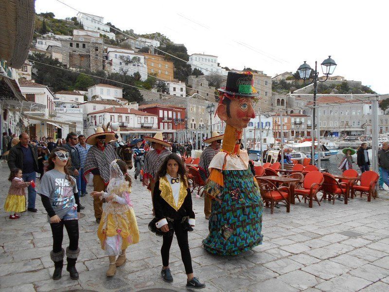 Αποκριές (Apokriés) Carnival on Hydra Island Greece 2014