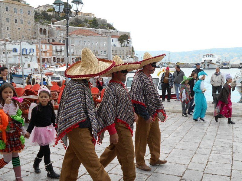 Αποκριές (Apokriés) Carnival on Hydra Island Greece 2014