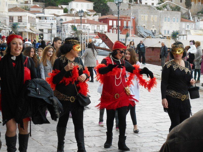 Αποκριές (Apokriés) Carnival on Hydra Island Greece 2014