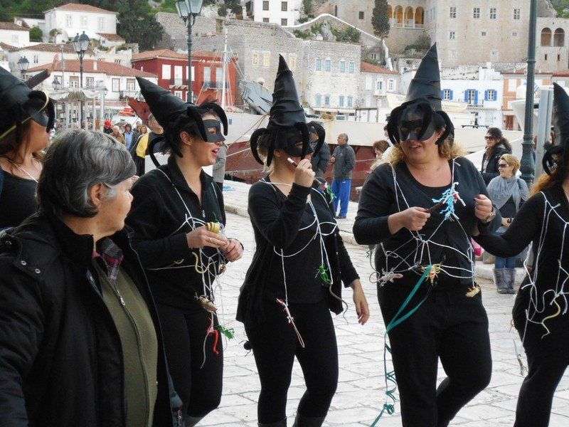 Αποκριές (Apokriés) Carnival on Hydra Island Greece 2014