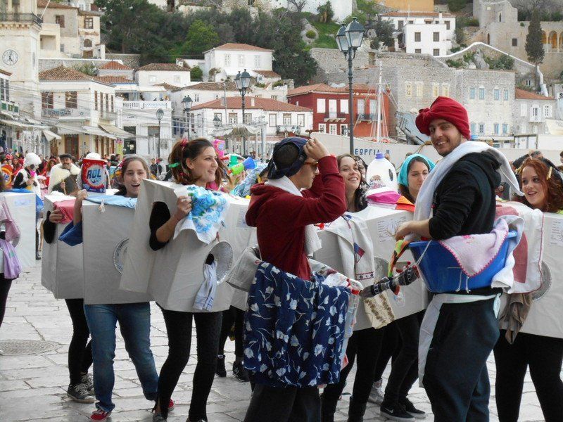 Αποκριές (Apokriés) Carnival on Hydra Island Greece 2014