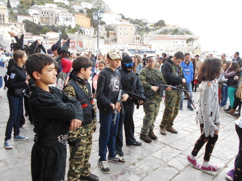 Αποκριές (Apokriés) Carnival on Hydra Island Greece 2014