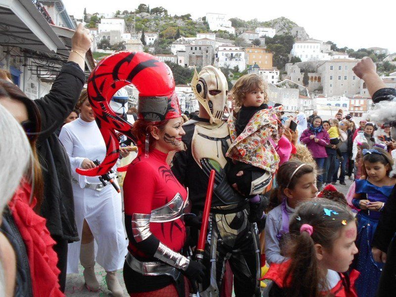 Αποκριές (Apokriés) Carnival on Hydra Island Greece 2014