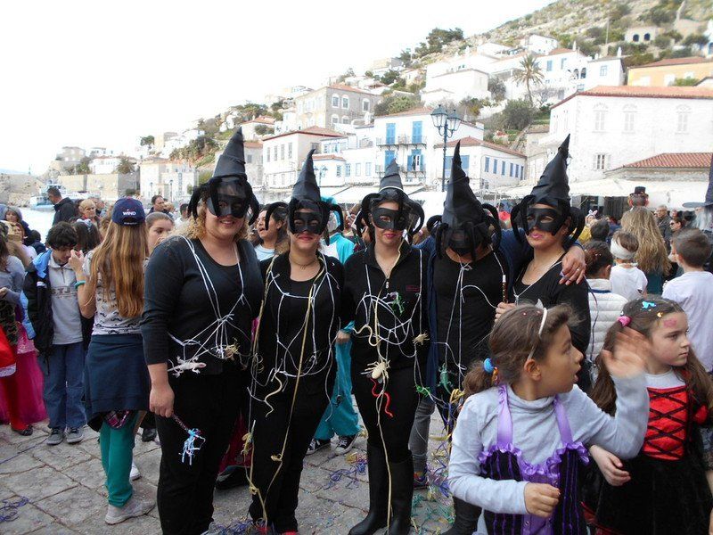 Αποκριές (Apokriés) Carnival on Hydra Island Greece 2014