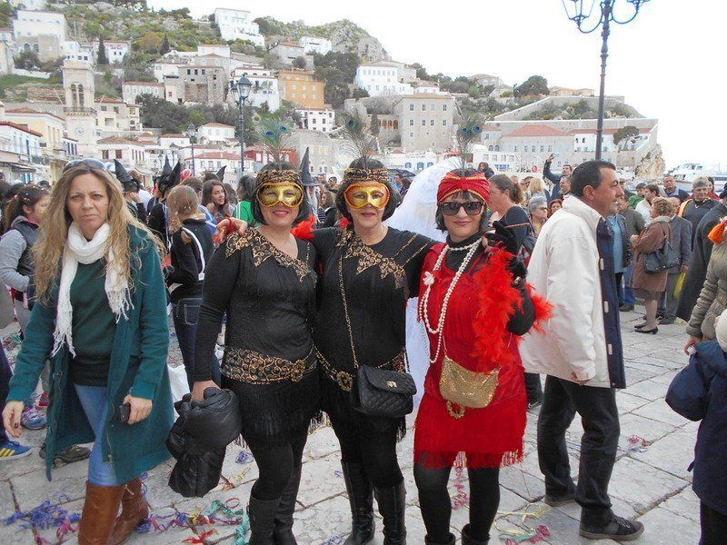 Αποκριές (Apokriés) Carnival on Hydra Island Greece 2014