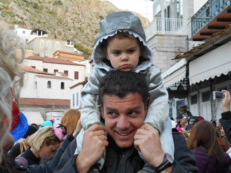 Αποκριές (Apokriés) Carnival on Hydra Island Greece 2014