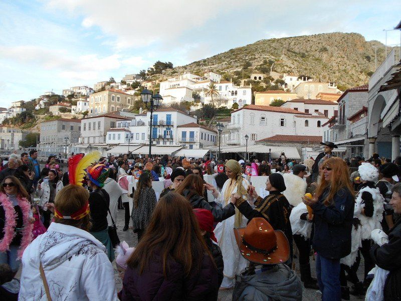 Αποκριές (Apokriés) Carnival on Hydra Island Greece 2014