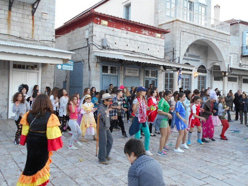 Αποκριές (Apokriés) Carnival on Hydra Island Greece 2014