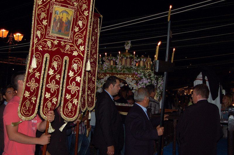 Pascha (Greek Orthodox Easter) on Hydra Island Greece 2015