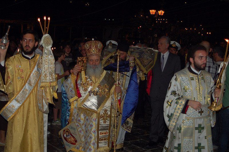 Pascha (Greek Orthodox Easter) on Hydra Island Greece 2015