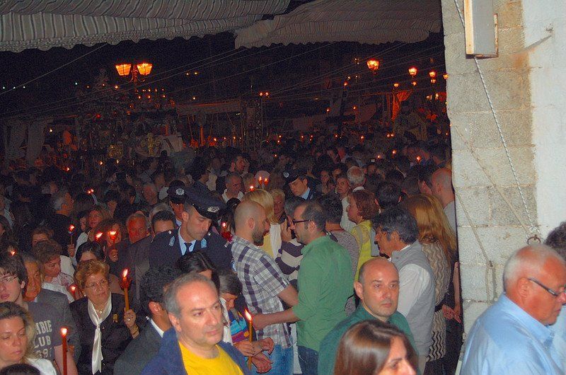 Pascha (Greek Orthodox Easter) on Hydra Island Greece 2015
