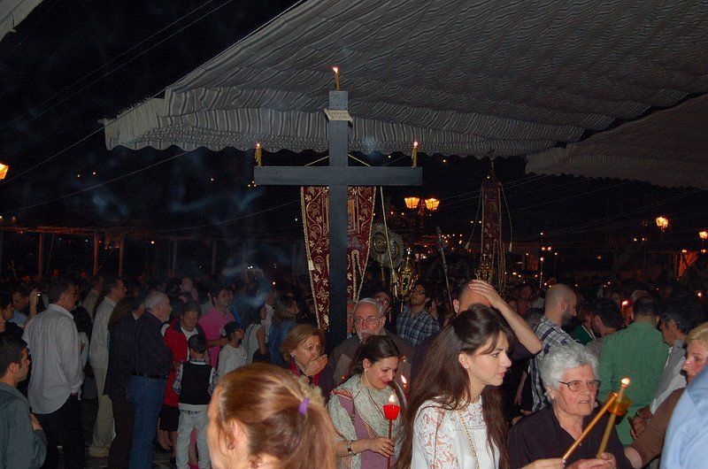 Pascha (Greek Orthodox Easter) on Hydra Island Greece 2015