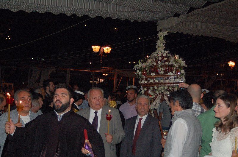 Pascha (Greek Orthodox Easter) on Hydra Island Greece 2015