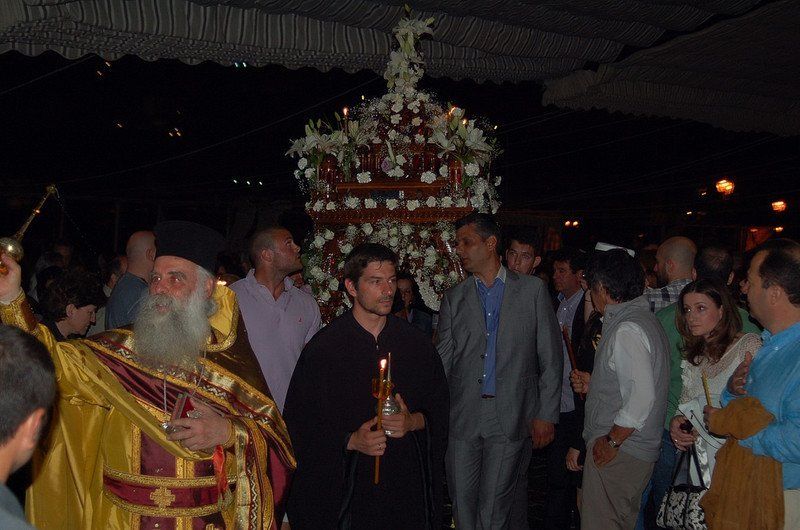 Pascha (Greek Orthodox Easter) on Hydra Island Greece 2015