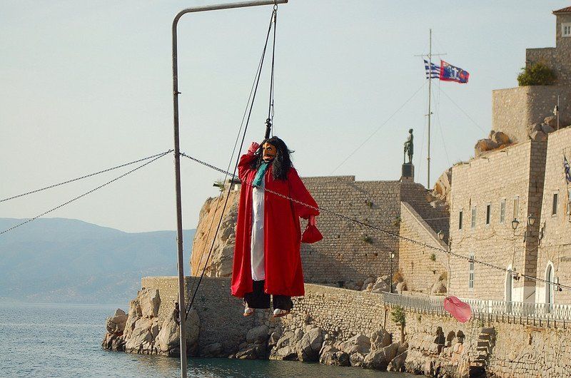 Pascha (Greek Orthodox Easter) on Hydra Island Greece 2015