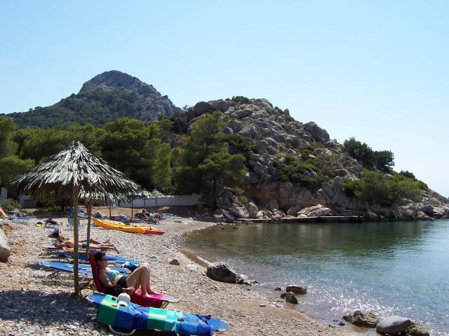 Bisti Beach - beaches on Hydra Island Greece