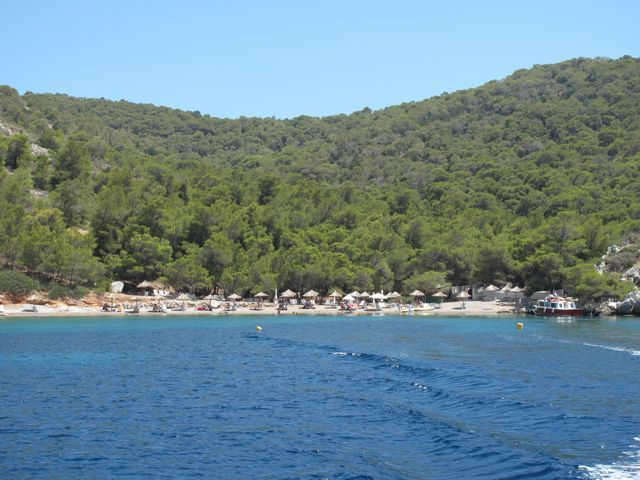 Bisti Beach - beaches on Hydra Island Greece