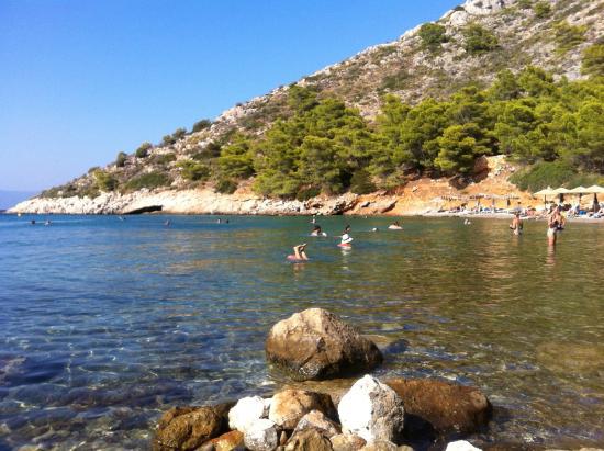 Bisti Beach Bisti Beach - beaches on Hydra Island Greece.