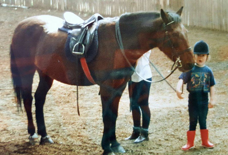 Horse treks on Hydra Island Greece with Harriet Jarman of Harrie's Hydra Horses