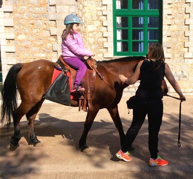 Horse treks on Hydra Island Greece with Harriet Jarman of Harrie's Hydra Horses