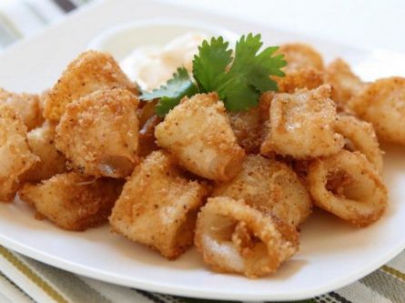 Traditional Lenten food served on Clean Monday, Hydra Island Greece.