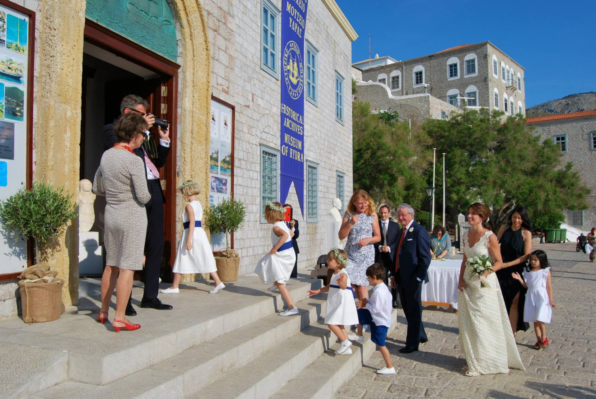 Historical Archives Museum of Hydra, on Hydra Island Greece