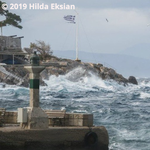 alternative transport for Hydra Island Greece in case of bad weather or strikes causing travel interruptions.