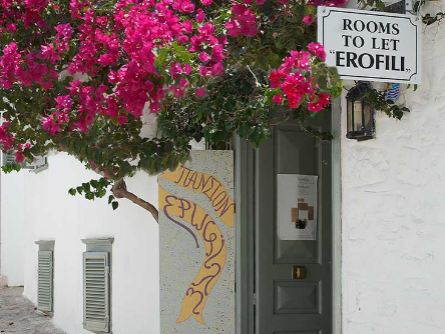 Erofili Pension on Hydra Island Greece