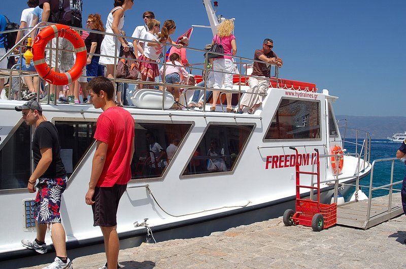 Freedom Passenger Ferries to Hydra Island from Metochi on the mainland