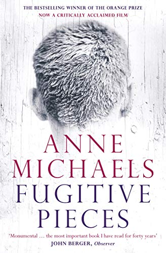 Book cover for Fugitive Pieces by Anne Michaels with link from HydraDirect to Amazon