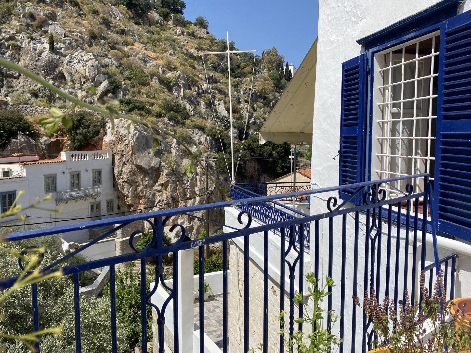 Hydra holiday rentals, Althea Garden House on Hydra Island Greece.