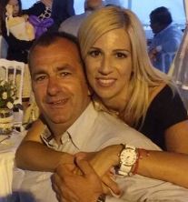 George & Irini Irini & George Voulgaris of Althea Garden House to rent on Hydra Island Greece