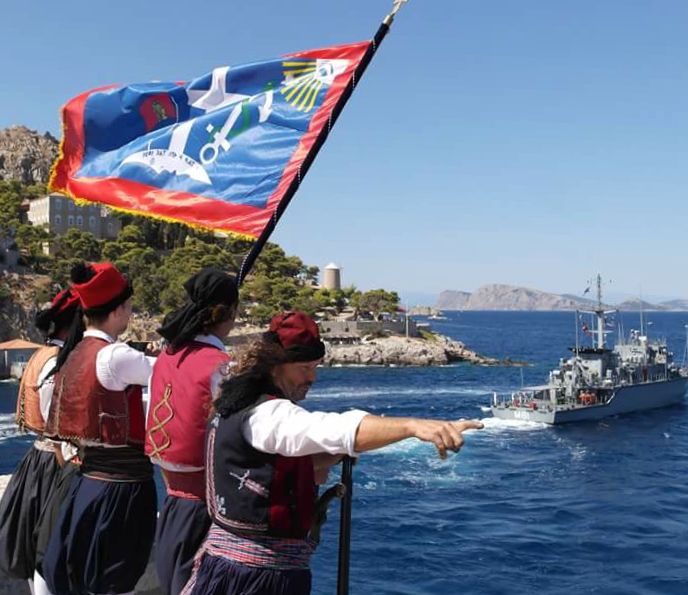 6 days around 22nd August Kountouriotis Festival on Hydra Island Greece