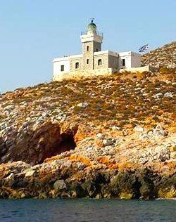 Eleni Sea Taxi driven by Marina Lazou of Hydra Island Greece.