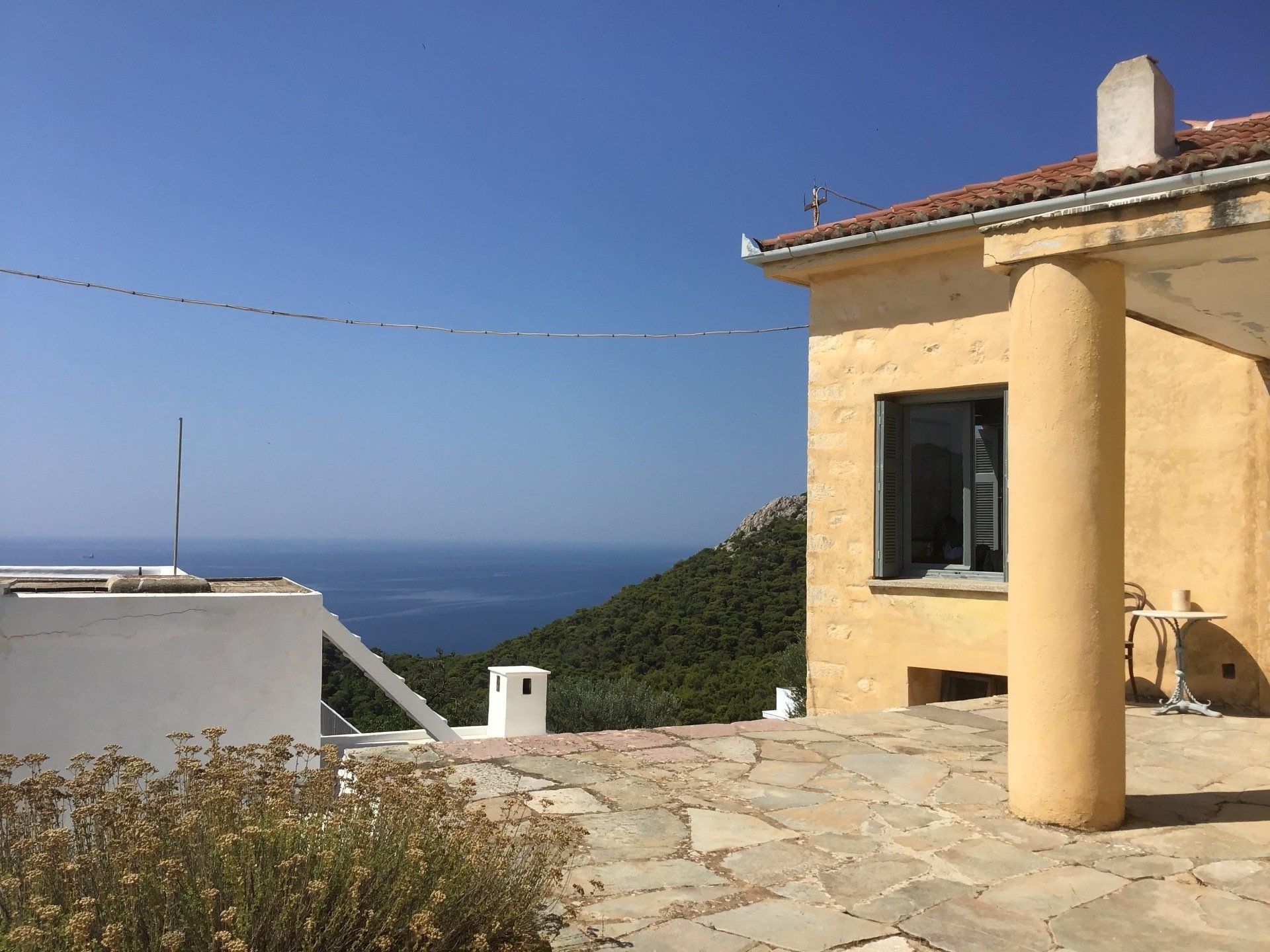 Ag Anargyros name day service and open house at Episkopi as guest of Sotirios Iliadis, July 4th 2020 on Hydra Island Greece.