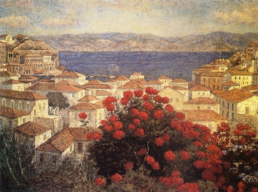 Pavlos Pantelakis, Artists on Hydra Island Greece