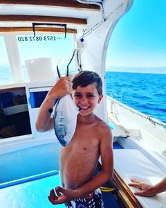Fishing Trips on Hydra Island Greece with Dimitris and Hydra Fishing Trips