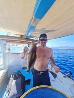 Fishing Trips on Hydra Island Greece with Dimitris and Hydra Fishing Trips