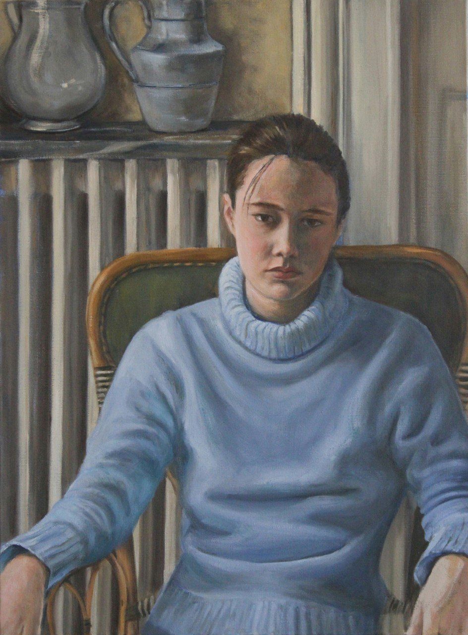 Original artwork for sale by artist Jill Appert on Hydra Island Greece.