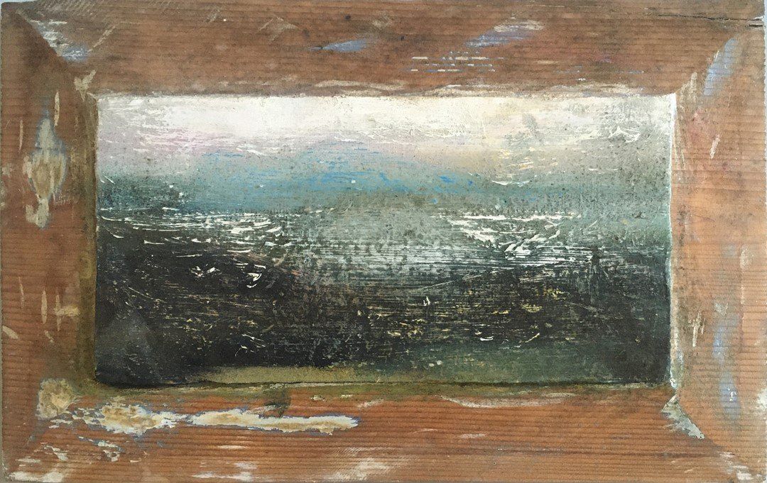 Original artwork for sale by artist Jill Appert on Hydra Island Greece.