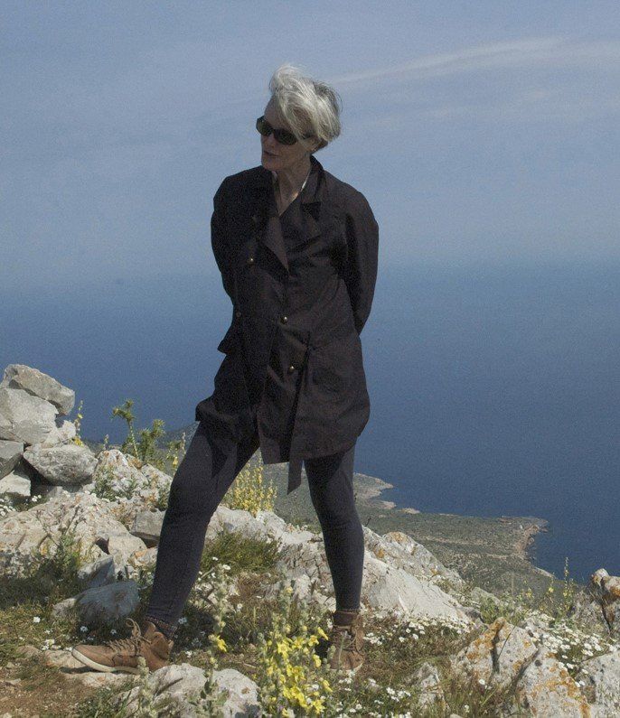 Jill Appert - Artist on Hydra Island Greece.