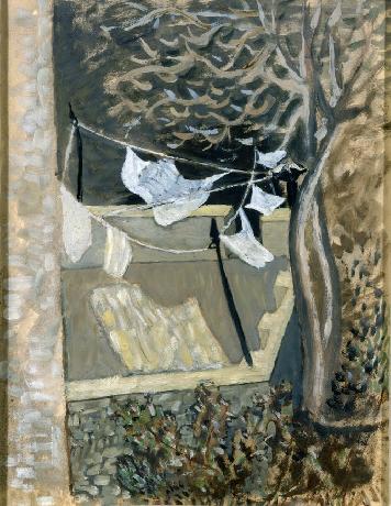 Washing Line 1939 Nikos Hadjikyriakos-Ghikas, Hydra Artists