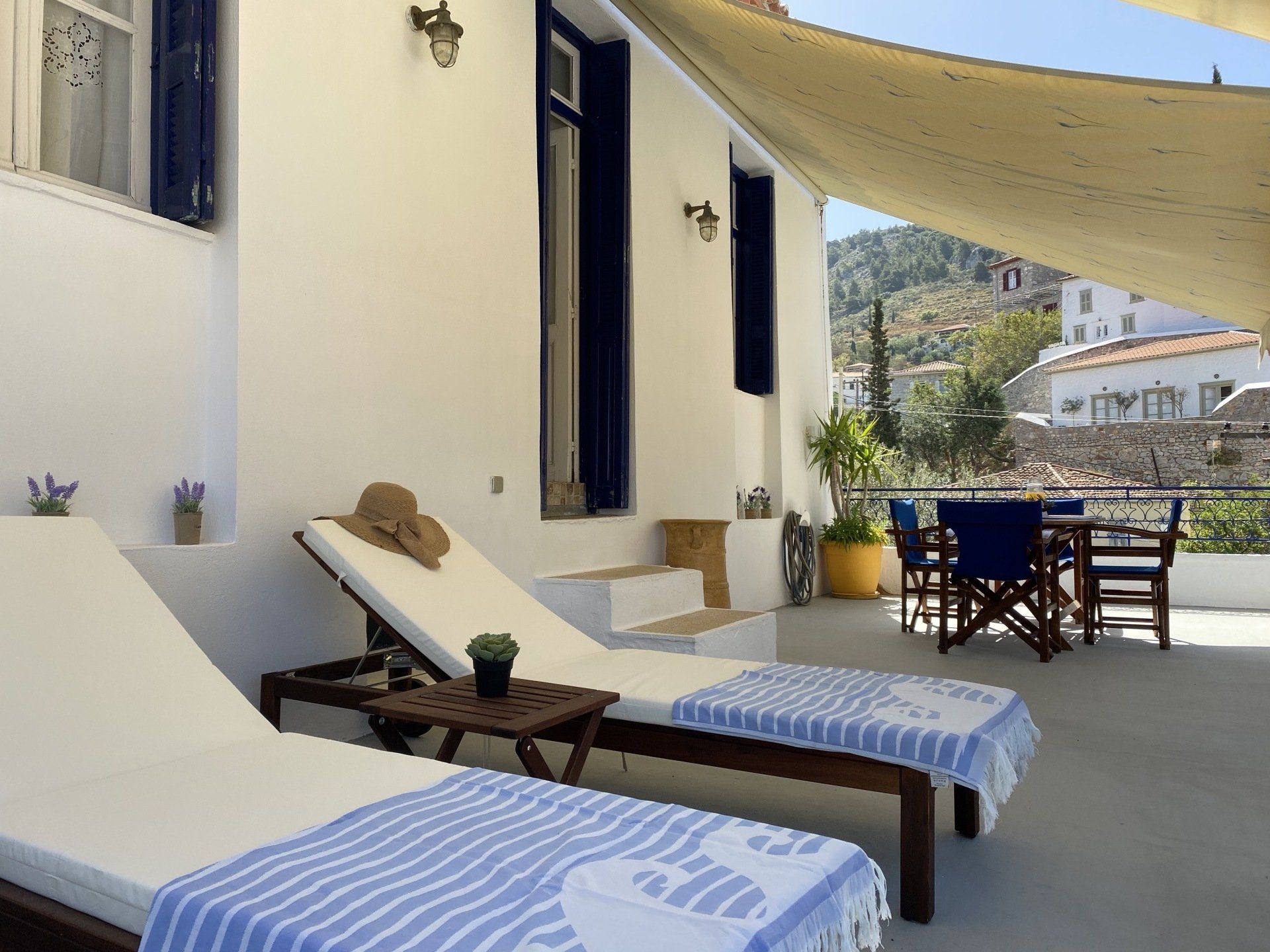 Hydra holiday rentals, Althea Garden House on Hydra Island Greece.