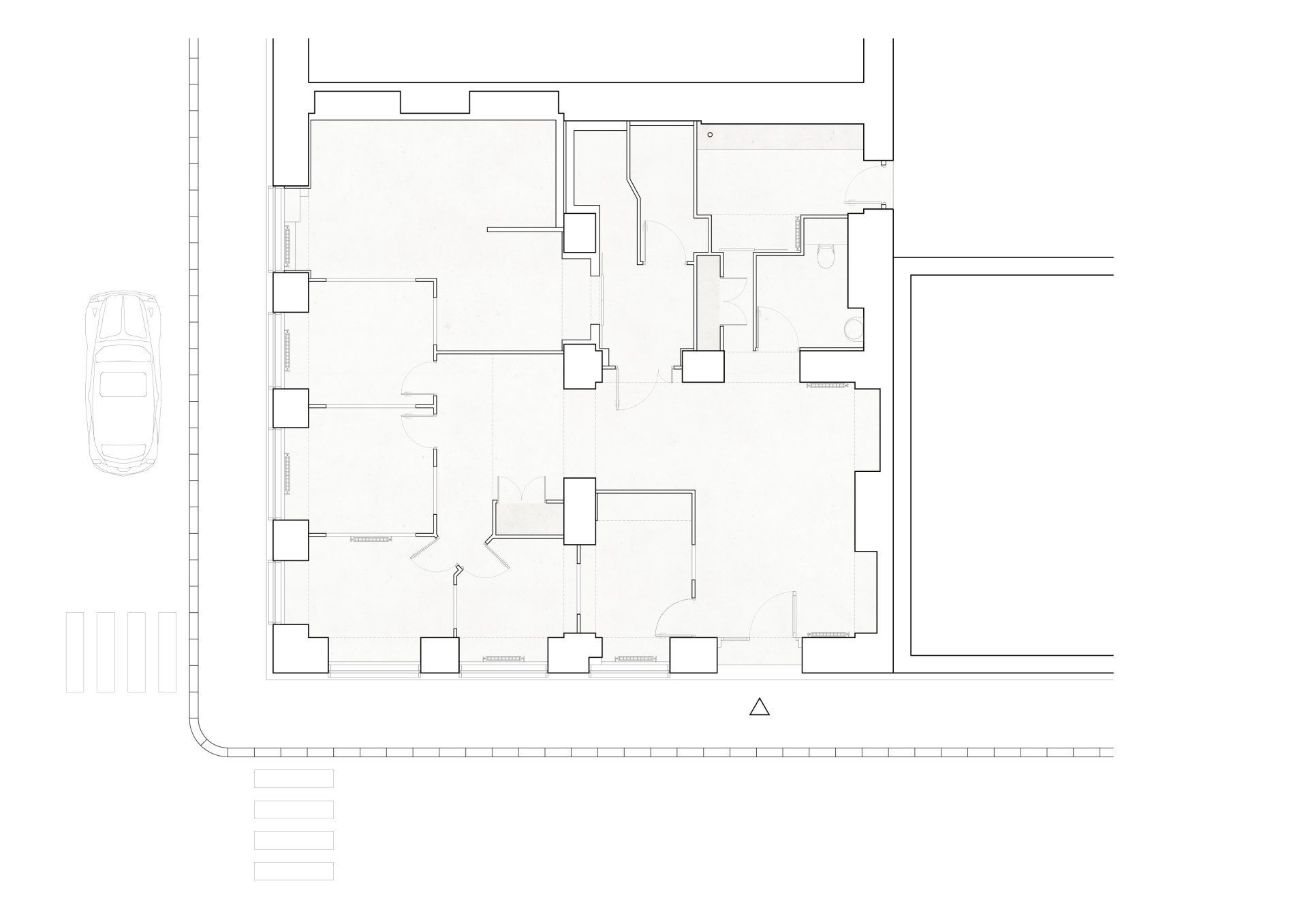 Plan existant Centre médical Nice