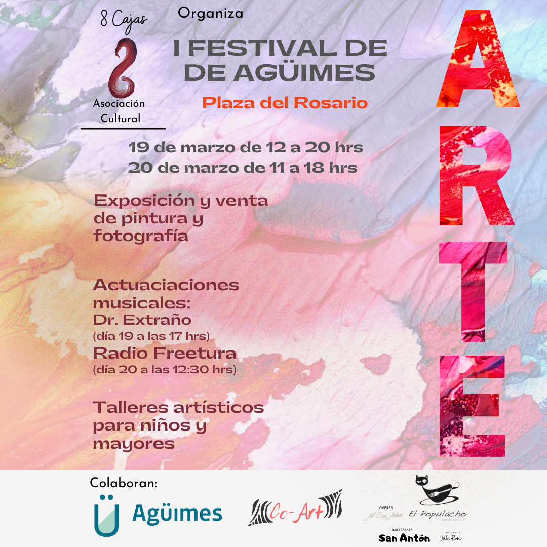 Apúntate a nuestro próximo evento Próximos eventos artísticos en Canarias, Feria de arte , artistas, exibiciones, pintas, escribes o tienes alguna disciplina artística,8cajas,apúntate al próximo evento