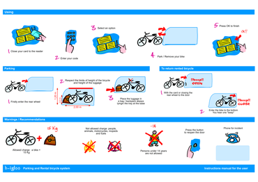 Automated bicycle parking biceberg
