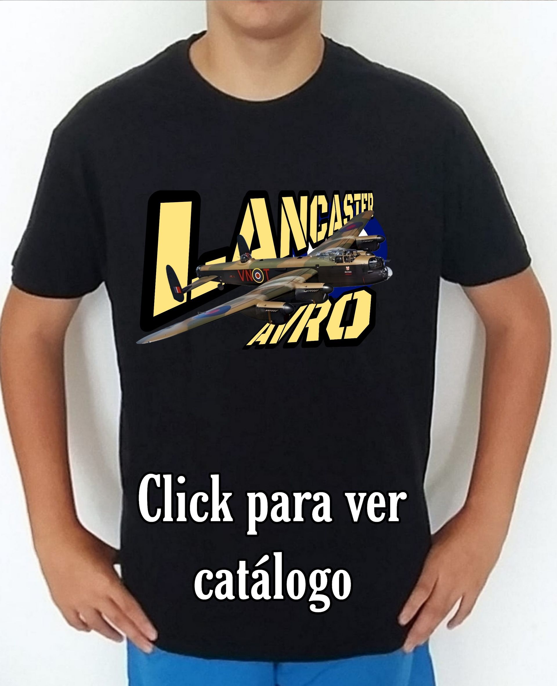 Catálogos aviones 2nd World War UK Camisetas/t-shirt/playeras, de los catálogo de CamisetasMilitares.com  en las colecciones bélicas de aviones 2nd World War de UK